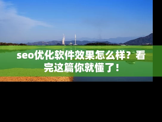 seo优化软件效果怎么样？看完这篇你就懂了！