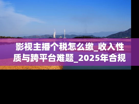 影视主播个税怎么缴_收入性质与跨平台难题_2025年合规方案省50%成本