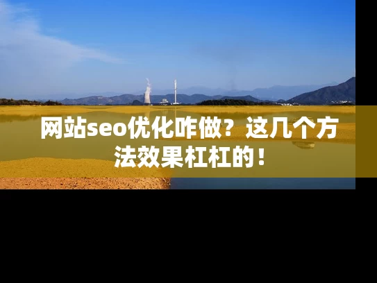 网站seo优化咋做？这几个方法效果杠杠的！