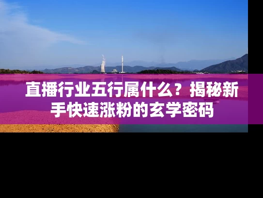 直播行业五行属什么？揭秘新手快速涨粉的玄学密码