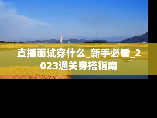 直播面试穿什么_新手必看_2023通关穿搭指南