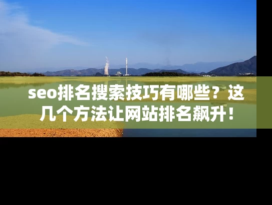 seo排名搜索技巧有哪些？这几个方法让网站排名飙升！