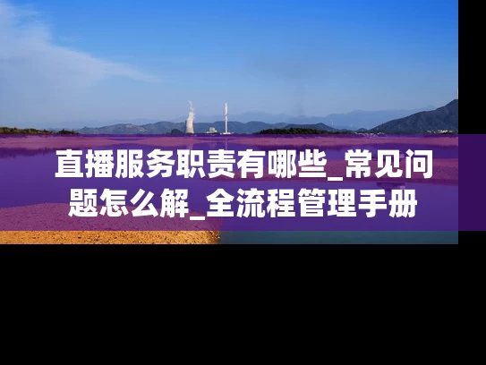 直播服务职责有哪些_常见问题怎么解_全流程管理手册