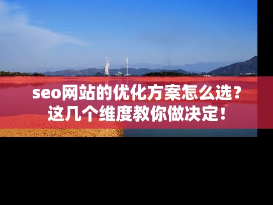 seo网站的优化方案怎么选？这几个维度教你做决定！