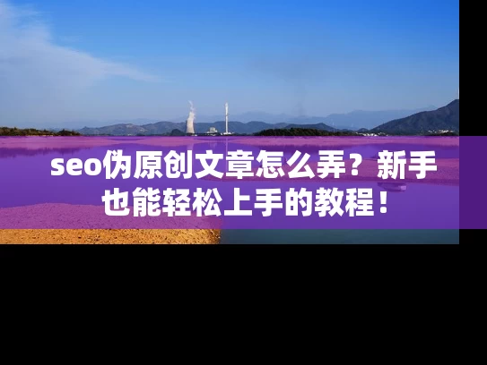 seo伪原创文章怎么弄？新手也能轻松上手的教程！