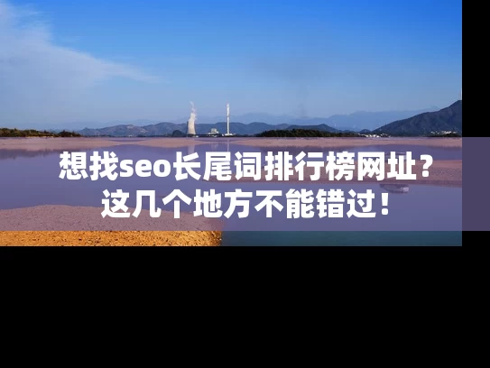想找seo长尾词排行榜网址？这几个地方不能错过！