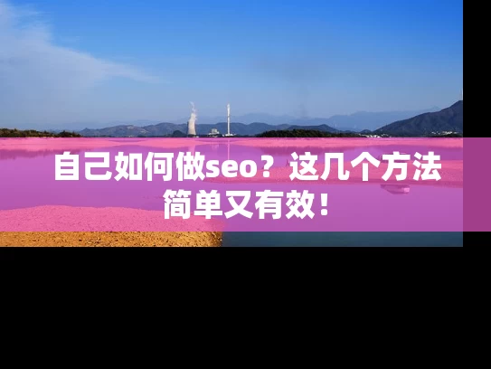 自己如何做seo？这几个方法简单又有效！