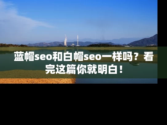 蓝帽seo和白帽seo一样吗？看完这篇你就明白！