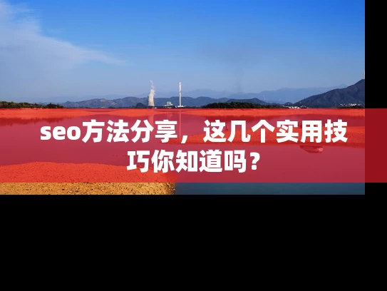 seo方法分享，这几个实用技巧你知道吗？