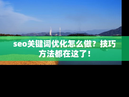 seo关键词优化怎么做？技巧方法都在这了！