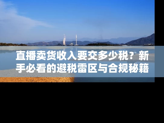 直播卖货收入要交多少税？新手必看的避税雷区与合规秘籍
