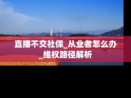 直播不交社保_从业者怎么办_维权路径解析