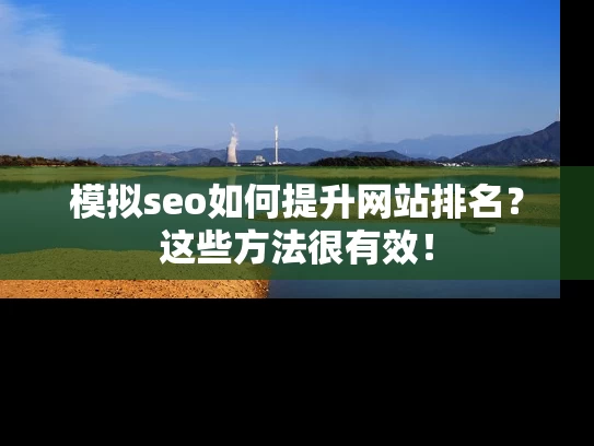 模拟seo如何提升网站排名？这些方法很有效！