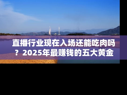 直播行业现在入场还能吃肉吗？2025年最赚钱的五大黄金赛道揭秘