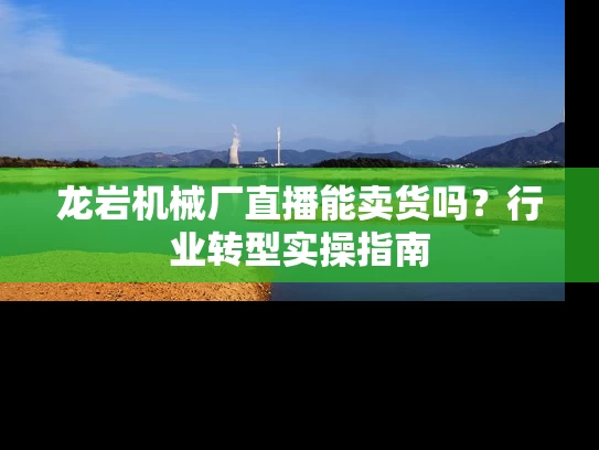 龙岩机械厂直播能卖货吗？行业转型实操指南