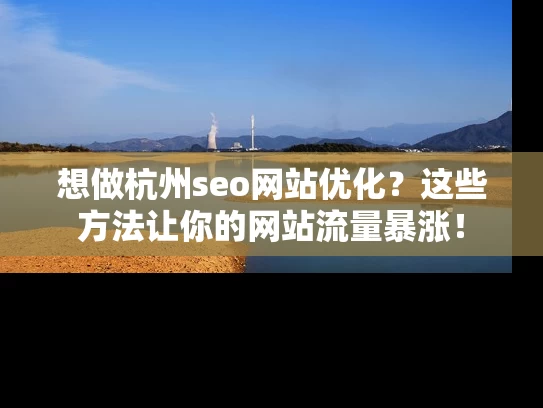 想做杭州seo网站优化？这些方法让你的网站流量暴涨！