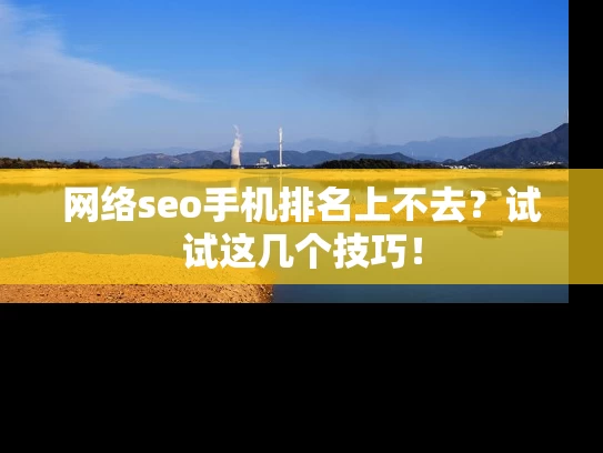 网络seo手机排名上不去？试试这几个技巧！