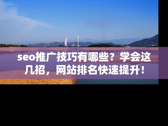 seo推广技巧有哪些？学会这几招，网站排名快速提升！
