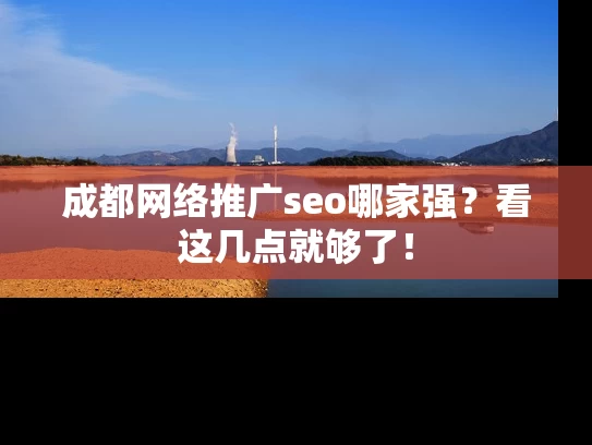 成都网络推广seo哪家强？看这几点就够了！