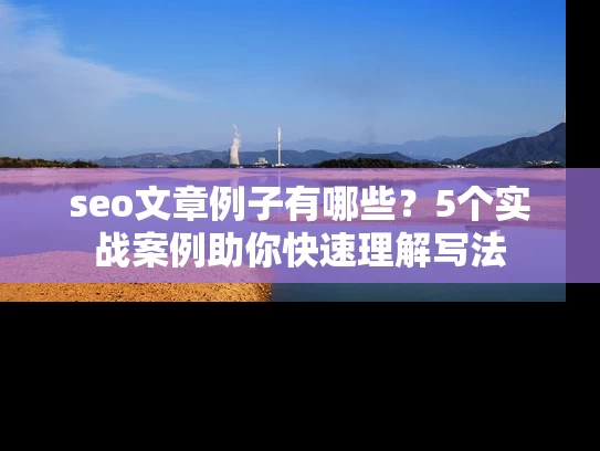 seo文章例子有哪些？5个实战案例助你快速理解写法