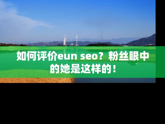 如何评价eun seo？粉丝眼中的她是这样的！