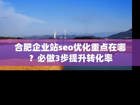 合肥企业站seo优化重点在哪？必做3步提升转化率