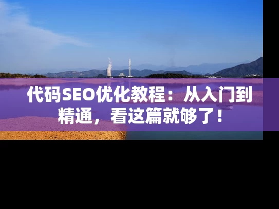 代码SEO优化教程：从入门到精通，看这篇就够了！