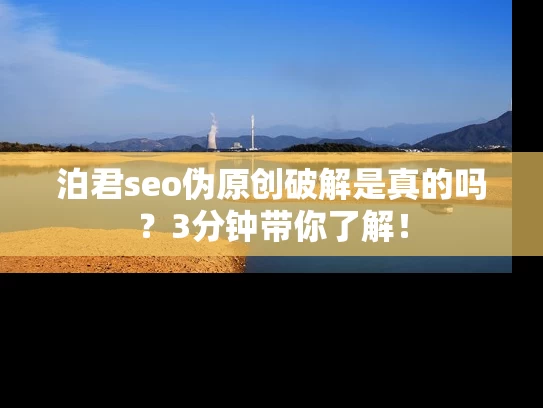 泊君seo伪原创破解是真的吗？3分钟带你了解！