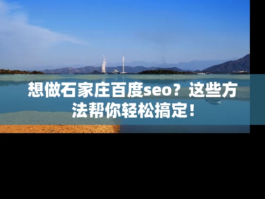想做石家庄百度seo？这些方法帮你轻松搞定！