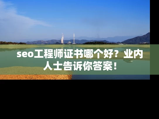 seo工程师证书哪个好？业内人士告诉你答案！