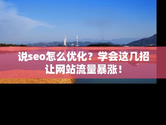 说seo怎么优化？学会这几招让网站流量暴涨！