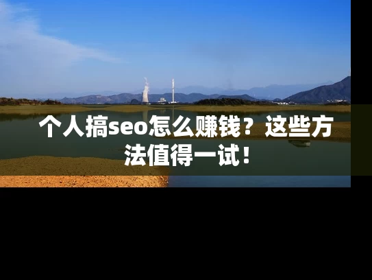 个人搞seo怎么赚钱？这些方法值得一试！