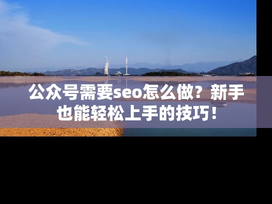 公众号需要seo怎么做？新手也能轻松上手的技巧！