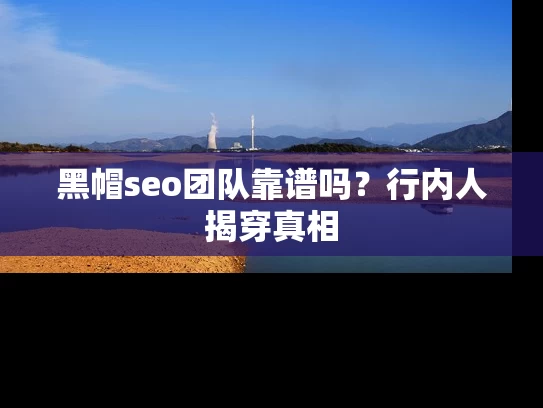 黑帽seo团队靠谱吗？行内人揭穿真相