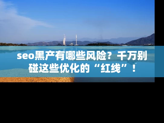 seo黑产有哪些风险？千万别碰这些优化的“红线”！