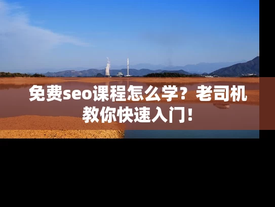 免费seo课程怎么学？老司机教你快速入门！