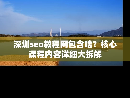 深圳seo教程网包含啥？核心课程内容详细大拆解