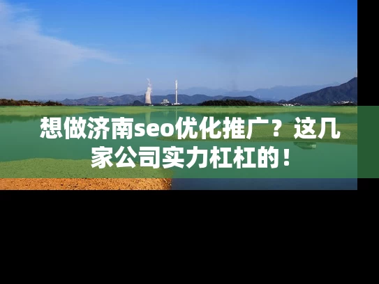 想做济南seo优化推广？这几家公司实力杠杠的！