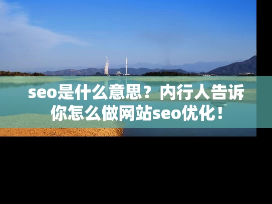 seo是什么意思？内行人告诉你怎么做网站seo优化！
