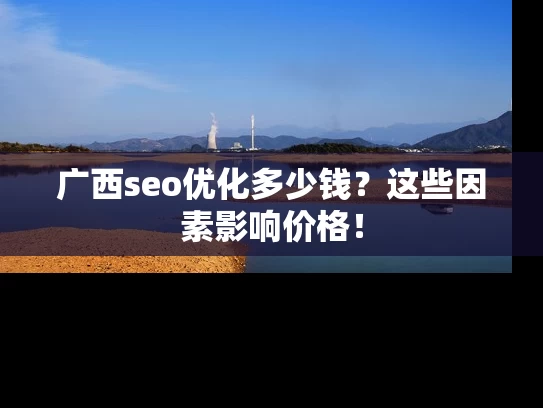 广西seo优化多少钱？这些因素影响价格！