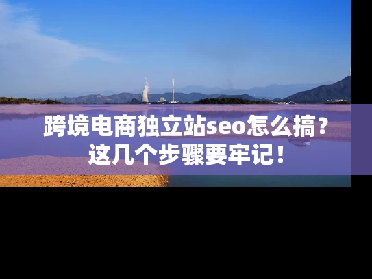 跨境电商独立站seo怎么搞？这几个步骤要牢记！