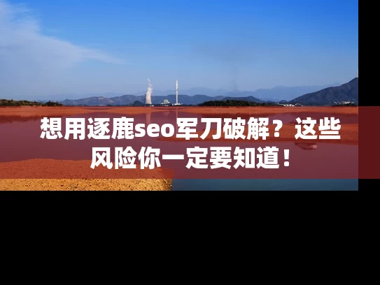 想用逐鹿seo军刀破解？这些风险你一定要知道！