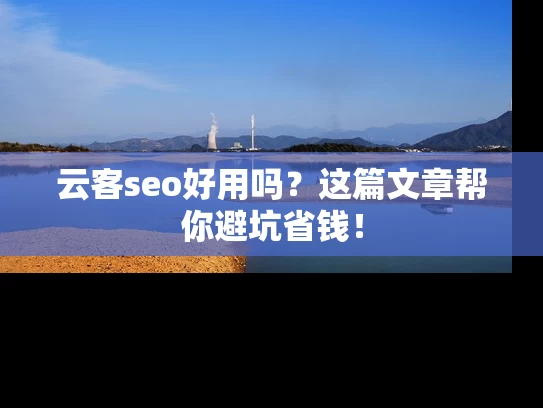云客seo好用吗？这篇文章帮你避坑省钱！