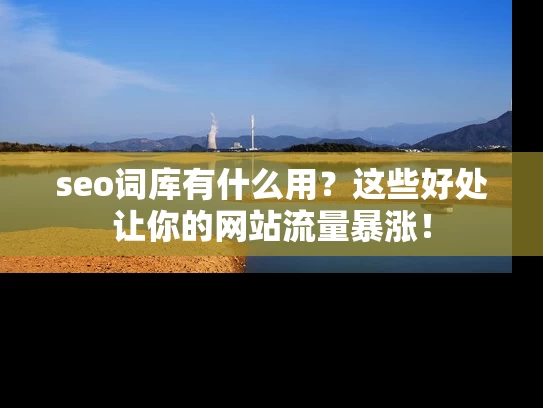 seo词库有什么用？这些好处让你的网站流量暴涨！