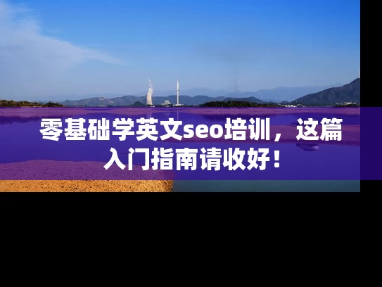 零基础学英文seo培训，这篇入门指南请收好！