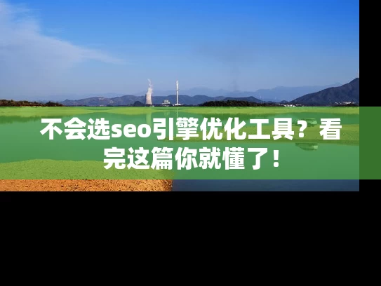 不会选seo引擎优化工具？看完这篇你就懂了！