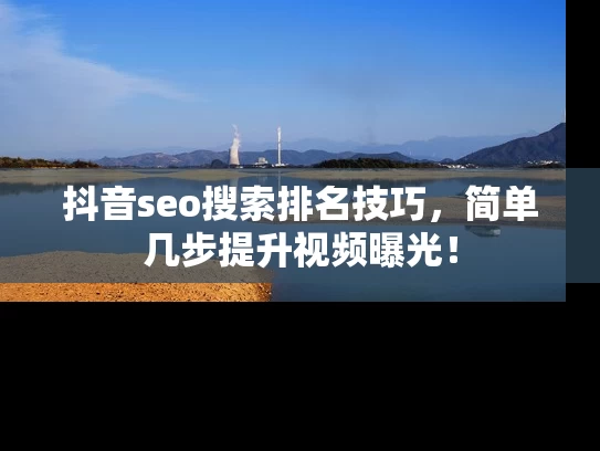 抖音seo搜索排名技巧，简单几步提升视频曝光！