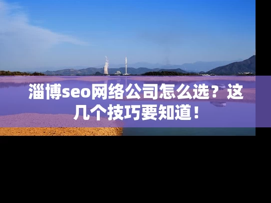 淄博seo网络公司怎么选？这几个技巧要知道！