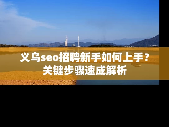 义乌seo招聘新手如何上手？关键步骤速成解析