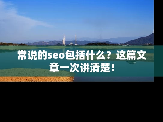 常说的seo包括什么？这篇文章一次讲清楚！